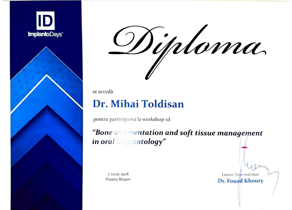 Diplomă ToldiMed